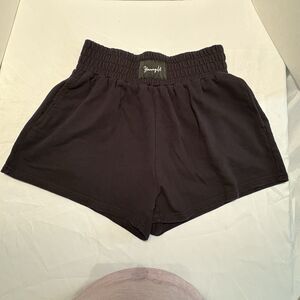 YoungLA Women’s Black Shorts Size Large Elastic Waist